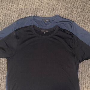 Men's Black and Blue ROBERT BARAKETT -Shirt Set size L